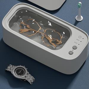 Power gears Ultra-draagbaar, 360° diepreinigend, oplaadbaar en USB-aangedreven, hoogfrequente vibratietechnologie - verfrist eenvoudig sieraden, brillen roze