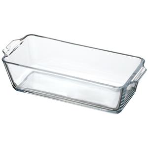 Chef Traiteur Ovenschaal van borosilicaat glas - rechthoek - 0.8 Liter - 23 x 10 x 6 cm -