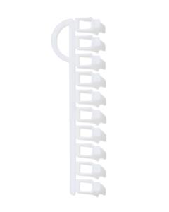 HEMA Glijders Voor U-rails Wit - 10 Stuks (wit)