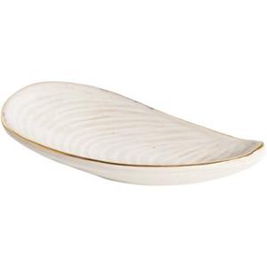 Leen Bakker Deco schaal Schelp - off-white - 3x9,5x16 cm
