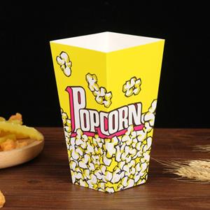 Heye 10 stuks gestreepte popcorn papieren dozen emmers rood witte strepen zakken snack containers voor babyshowers verjaardagen feestbenodigdheden 3