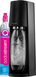 Sodastream TERRA Zwart + Quick Connect Koolzuurcilinder