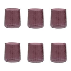 Urban Nature Culture Hammered Tumbler Glas - Fudge - 8 st.