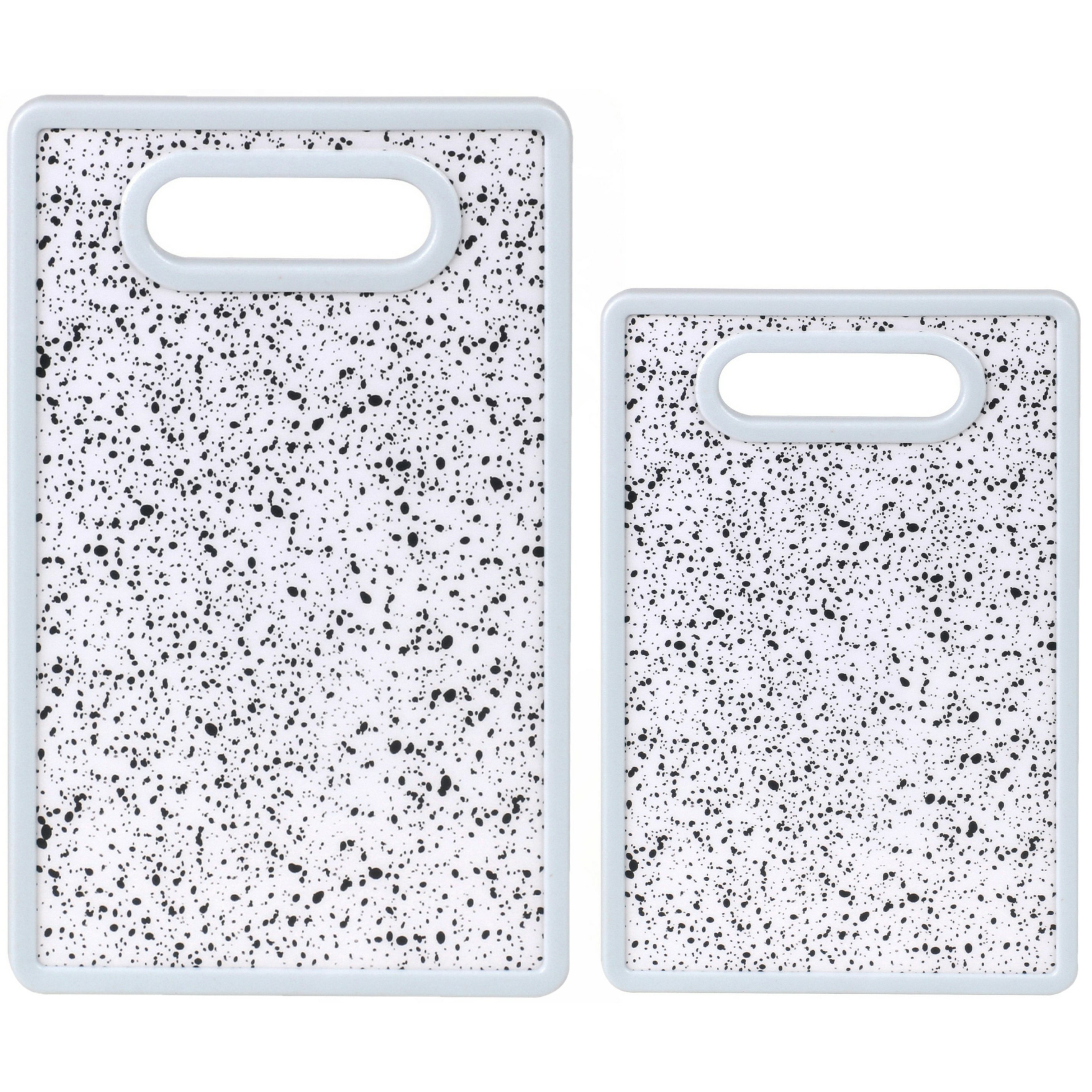 keuken Snijplank - marmer look - wit - kunststof - 25 en cm -