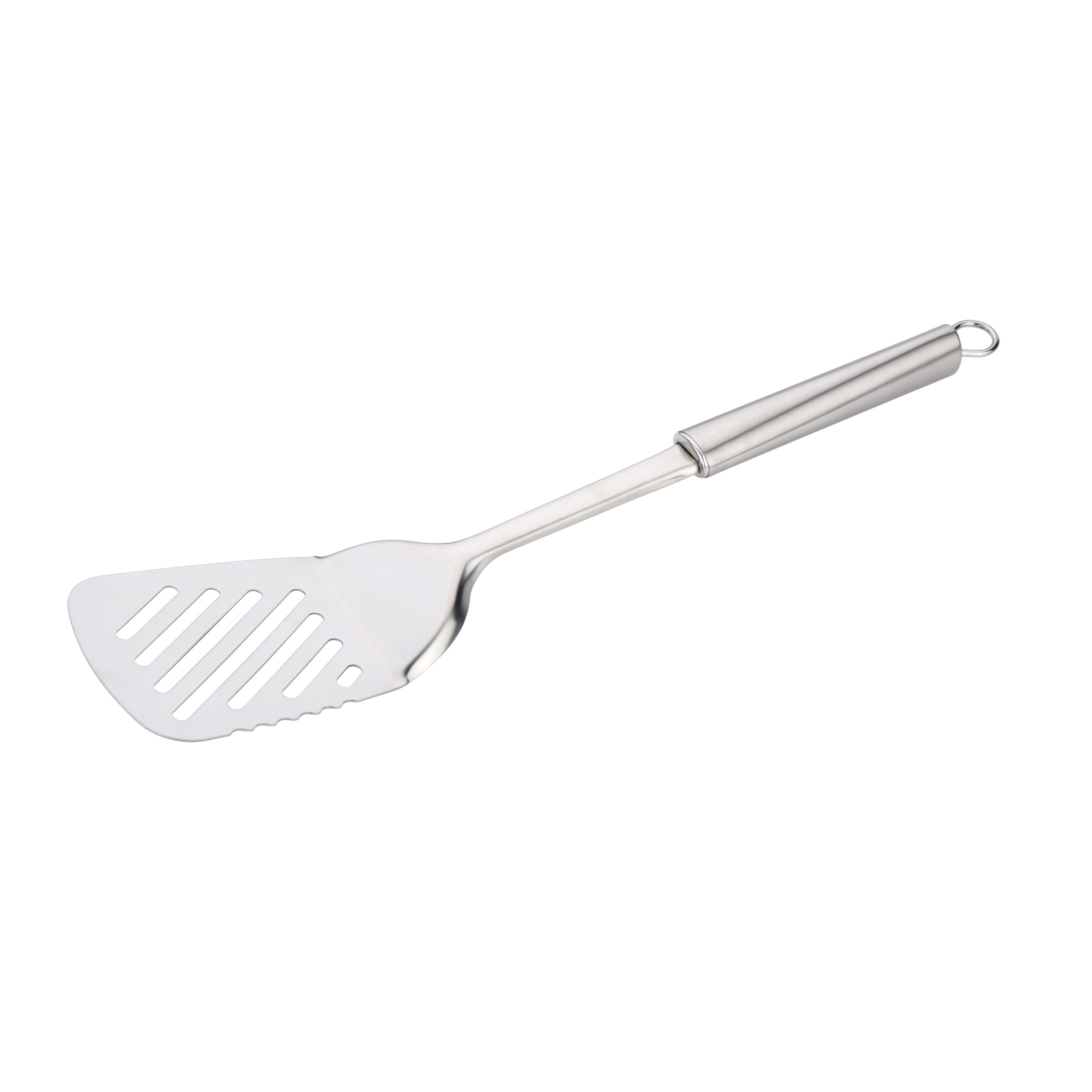 Alpina Keukengerei bakspatel/bakspaan - zilver - rvs - 35 cm -