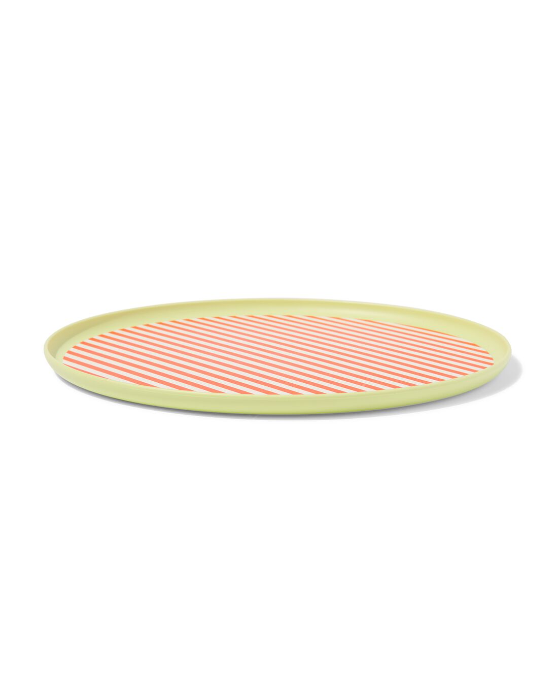 HEMA Bord Ø20cm Strepen (lavendel)