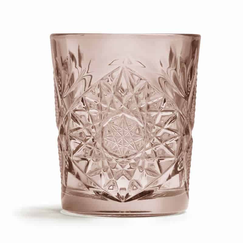 Onis Libbey - Hobstar glas - 35 cl. - roze