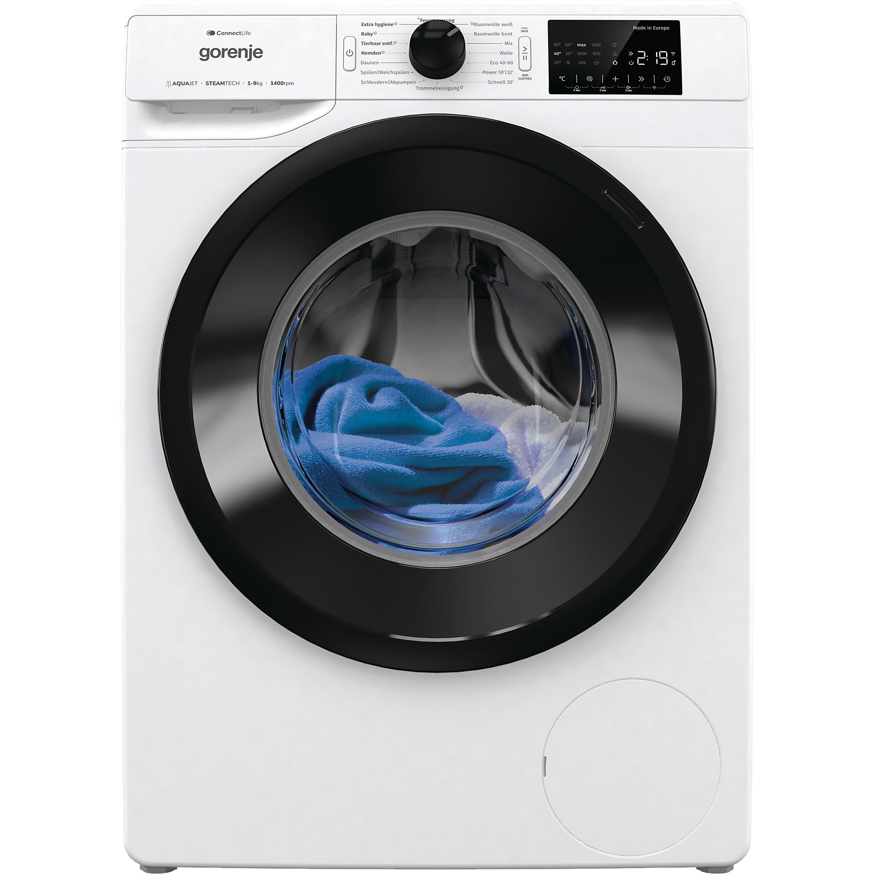 WPNEI94A1TS Voorlader wasmachine