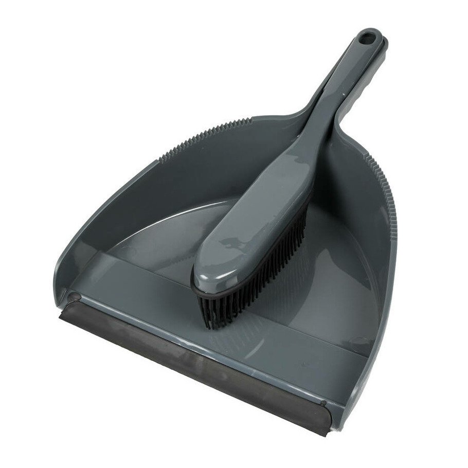 Benson Stoffer rubber en blik - grijs - statisch - huisdierharen -
