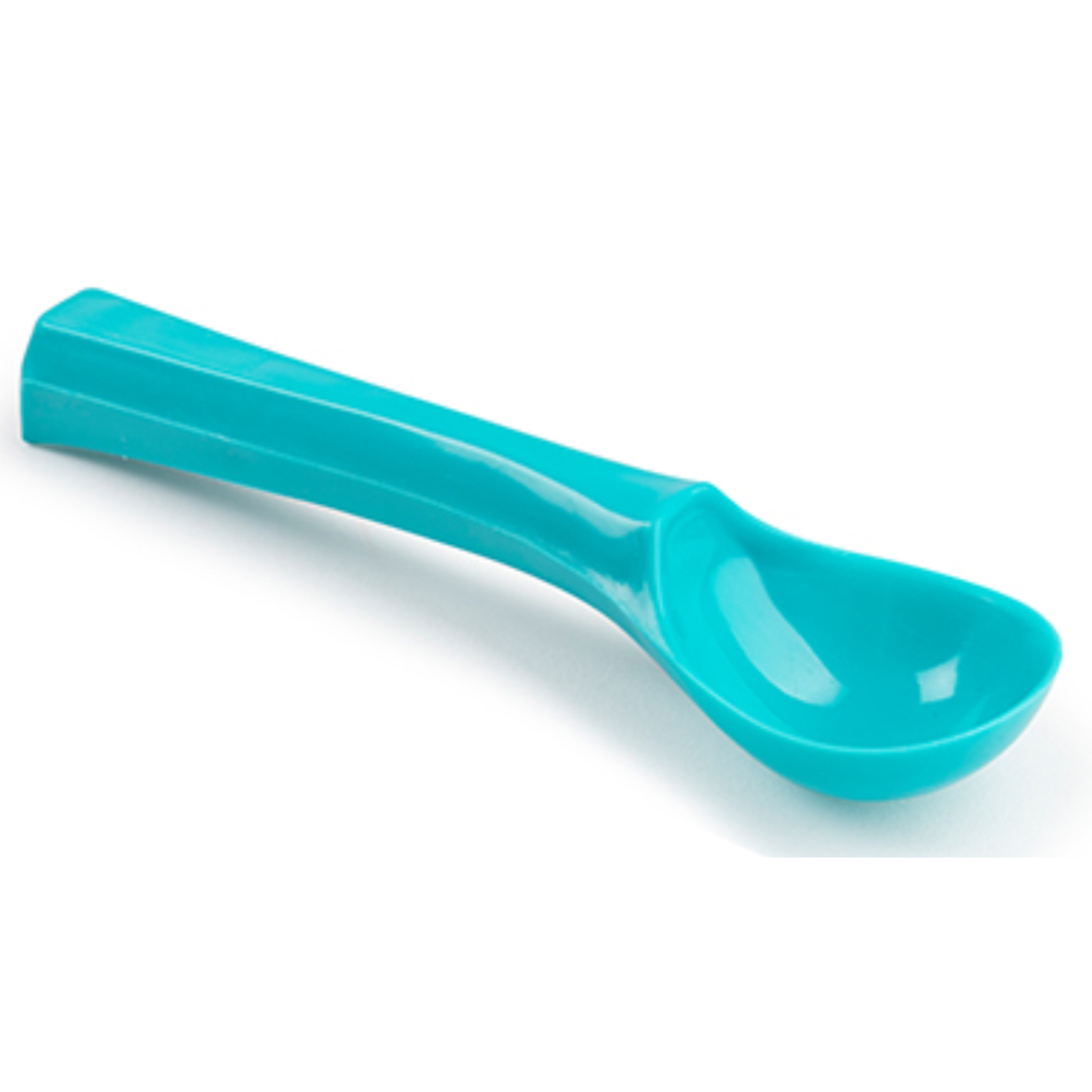 PlasticForte IJsschep - blauw - 24 cm - kunststof - ijstang -