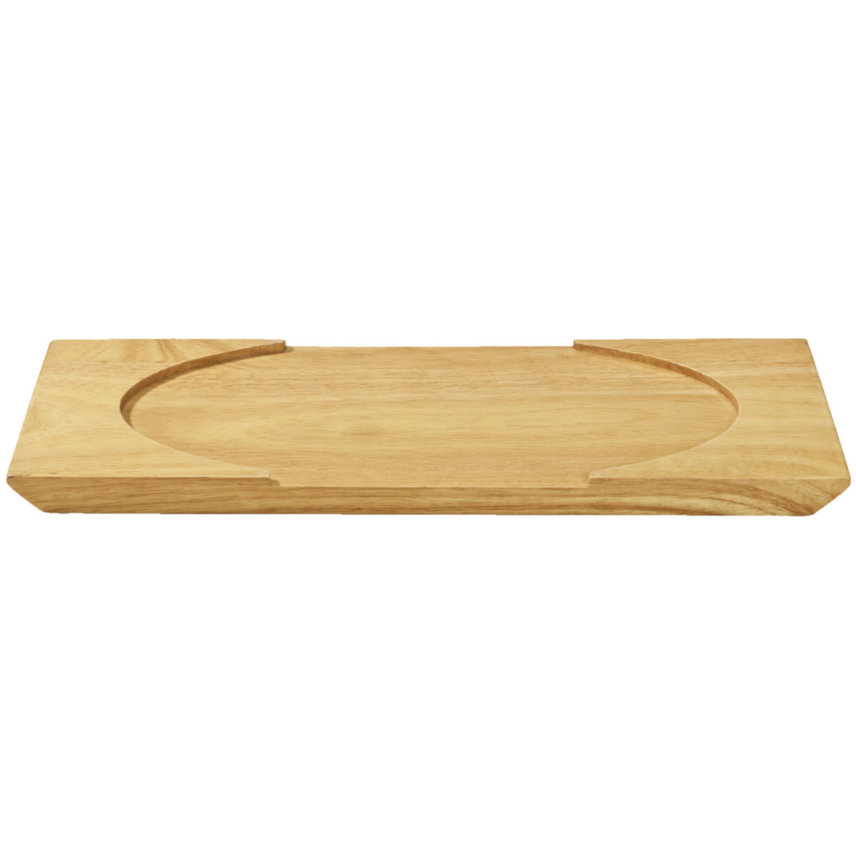 Vega Houten onderbord Pegosi; 35x12.5 cm (LxB); bruin; rechthoekig