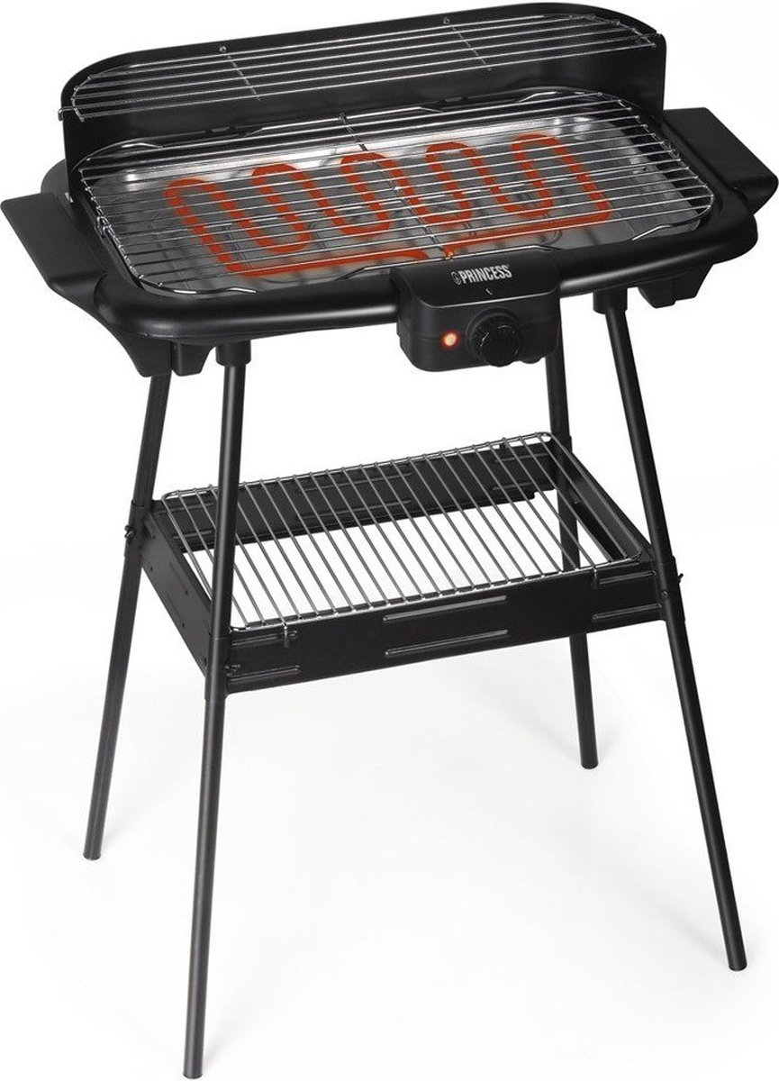 Princess 112247 - Elektrische Barbecue - Grilloppervlak (LxB) 47 x 28 cm