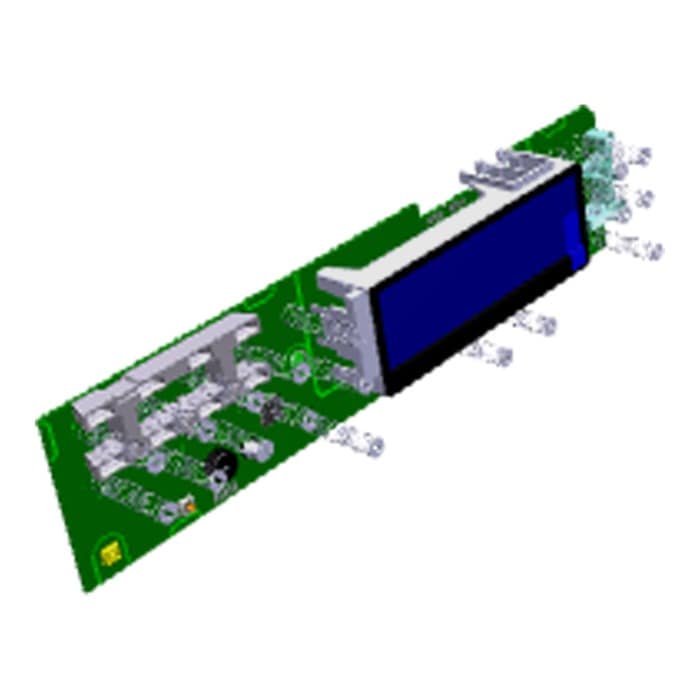 AEG gebruikersinterface-bord, set, TC1,TD,EDR16,UL 1360075558