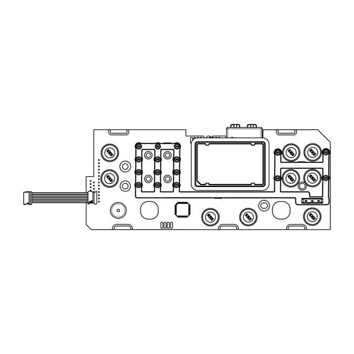 AEG gebruikersinterface-bord, set, TC4,TIR,TD,Saffron,C 8076952863