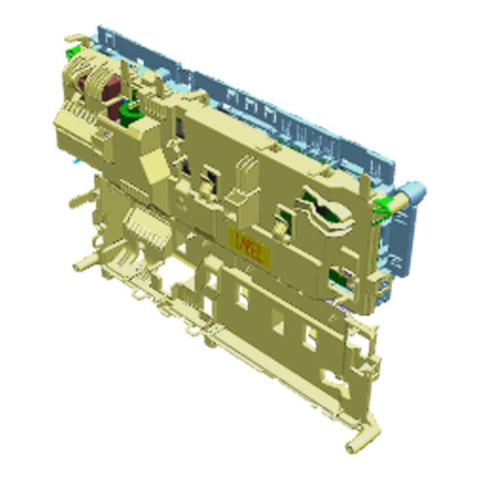 AEG niet-geconfigureerde module, met, omschakelaar 1360064321