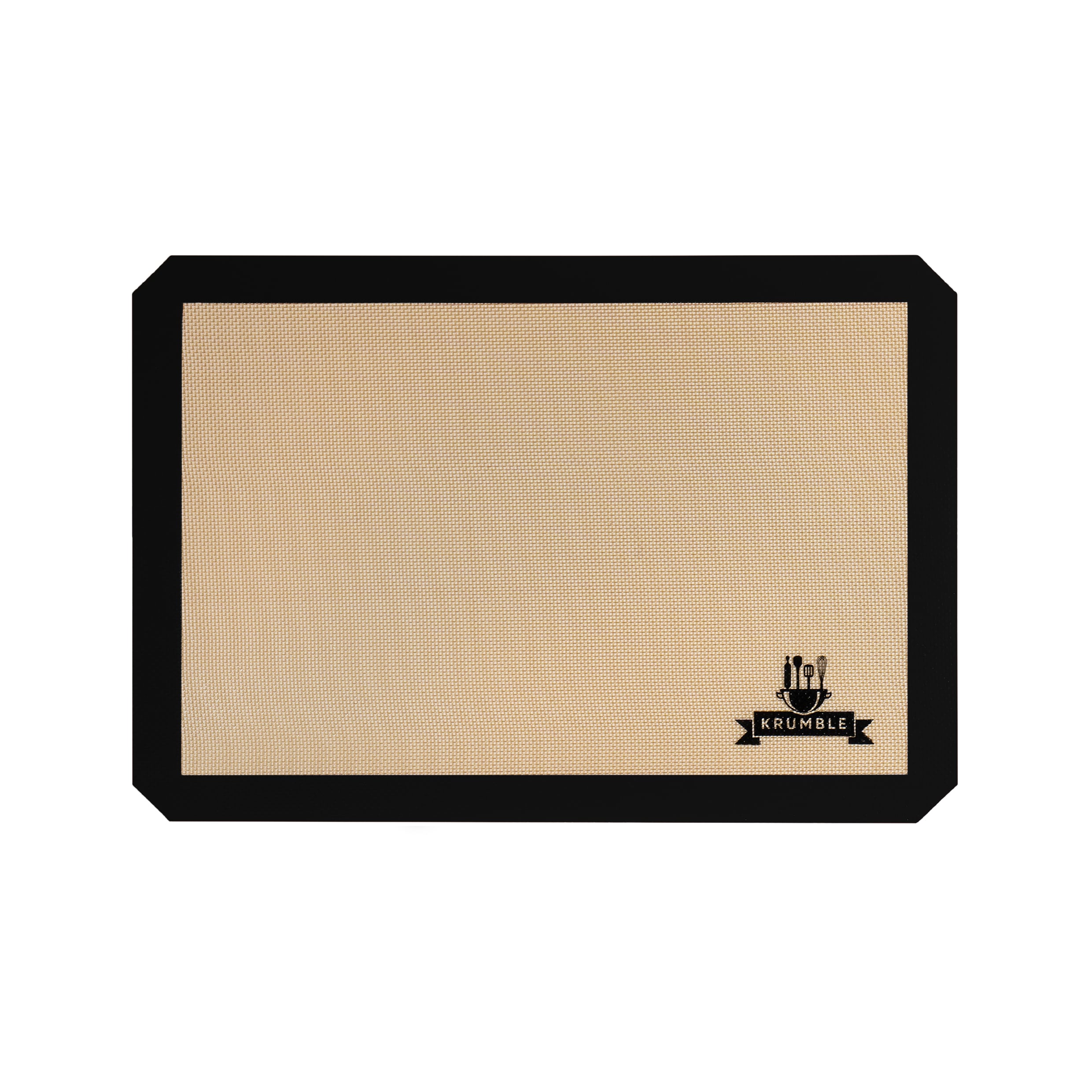 Krumble Siliconen bakmat - 30 x 42 cm - Zwart