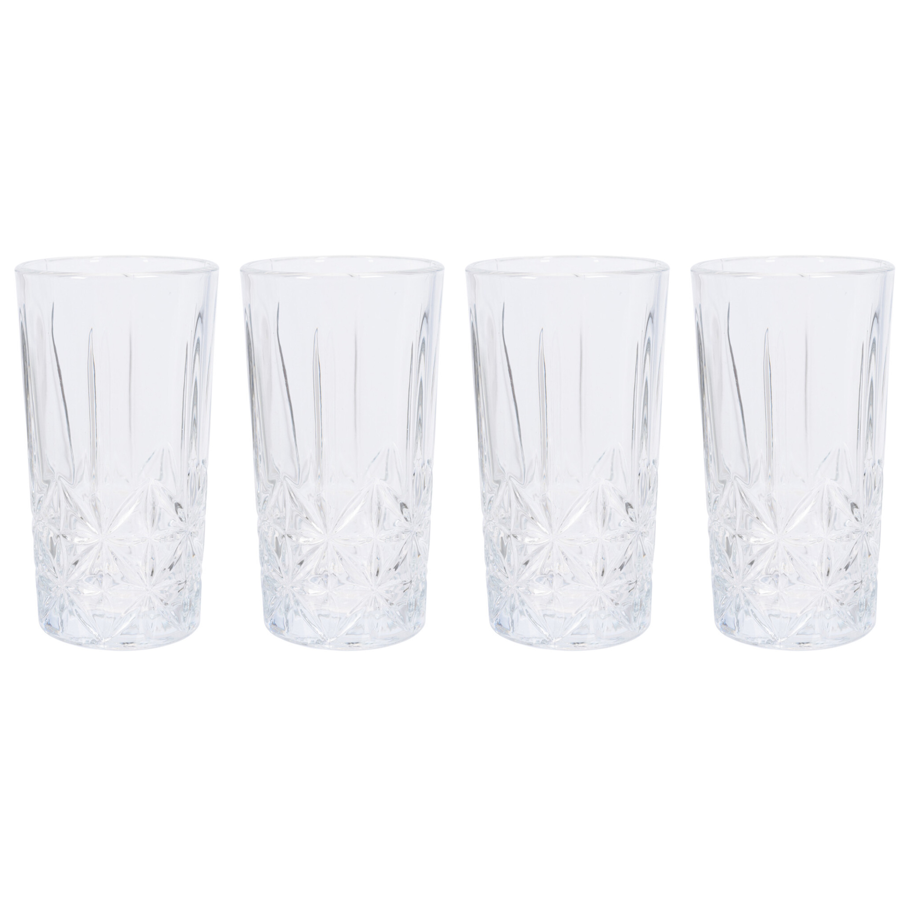 Atmos Fera Waterglazen - 4x - 300 ml - longdrinkglazen - vaatwasserbestendig -