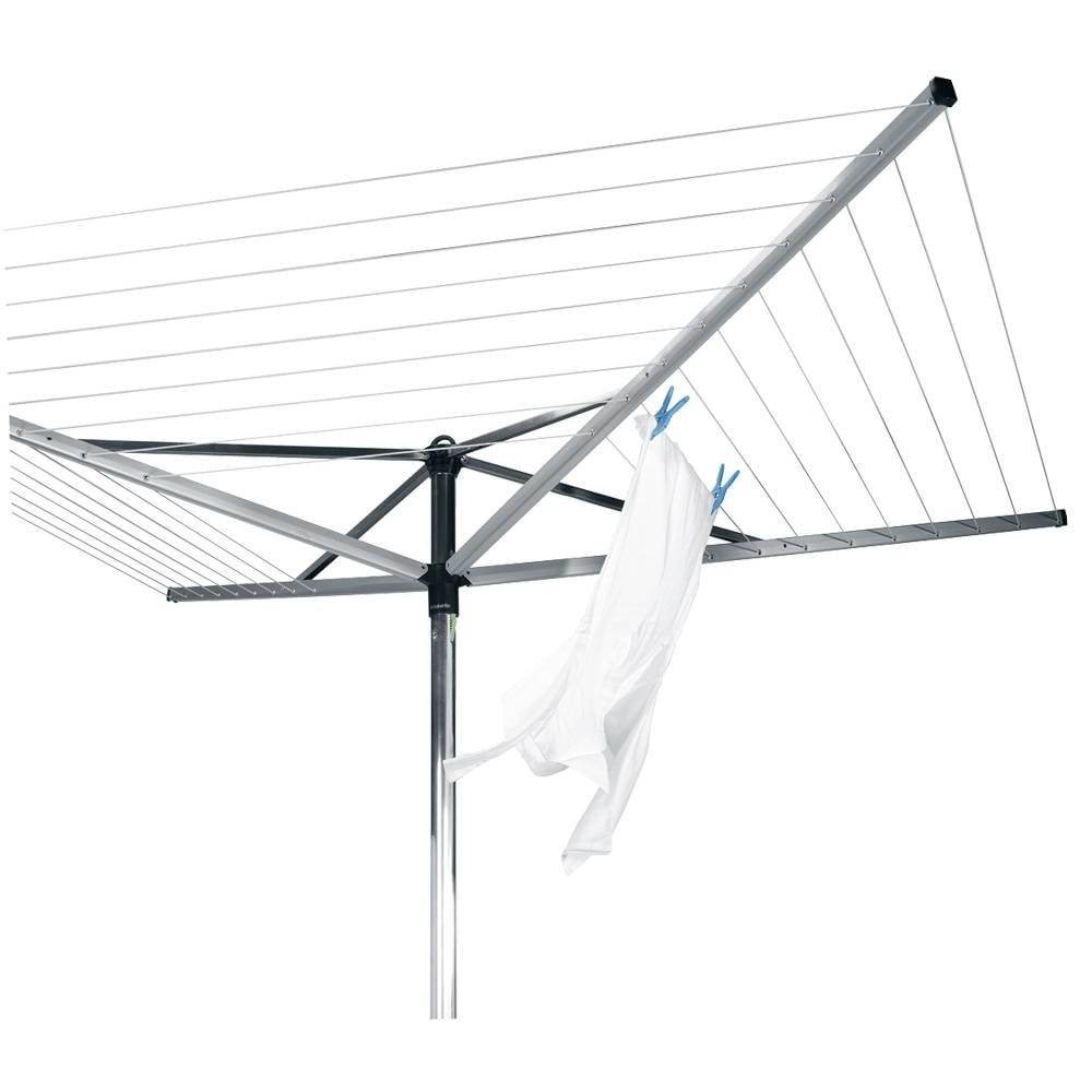 Brabantia Droogmolen Topspinner - incl. grondanker en beschermhoes - 50m