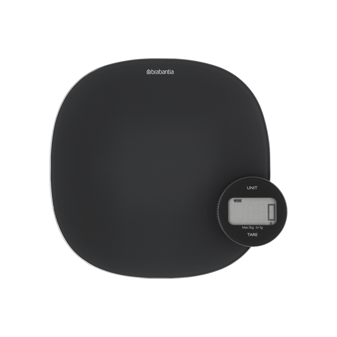 Brabantia Keukenweegschaal digitaal - Dark Grey