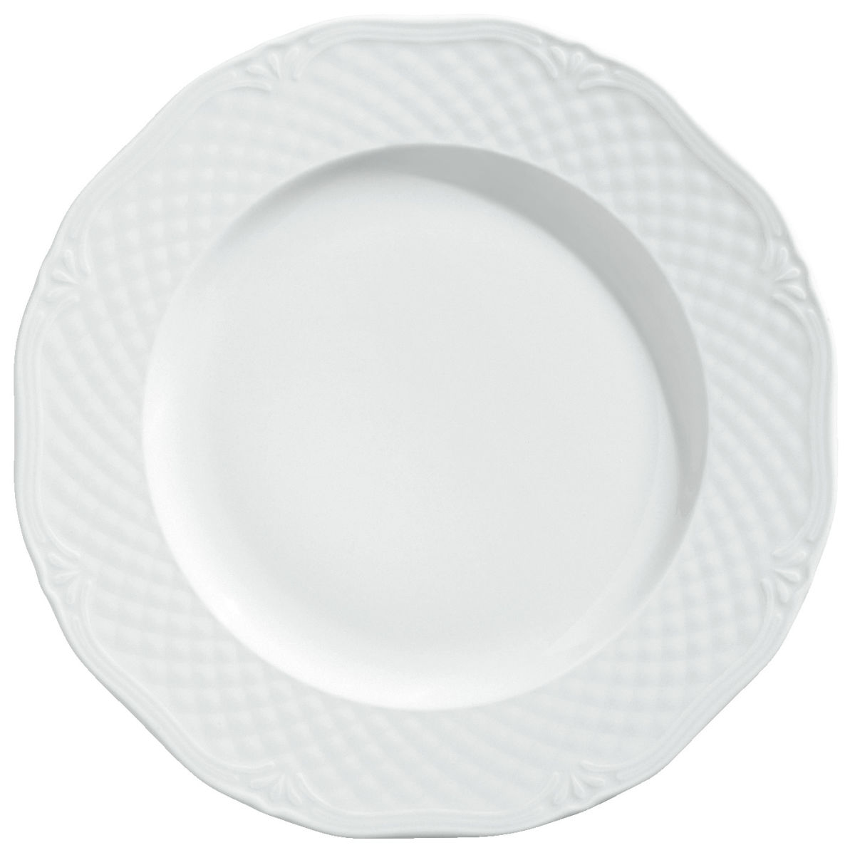Vega Plat bord Den Haag; 17 cm (Ø); wit; rond; 6 stuk / verpakking