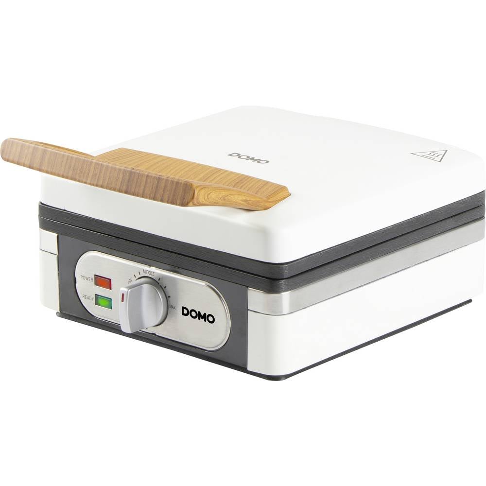 DOMO WAFFELEISEN - POWDER WHITE Wafelijzer Wit