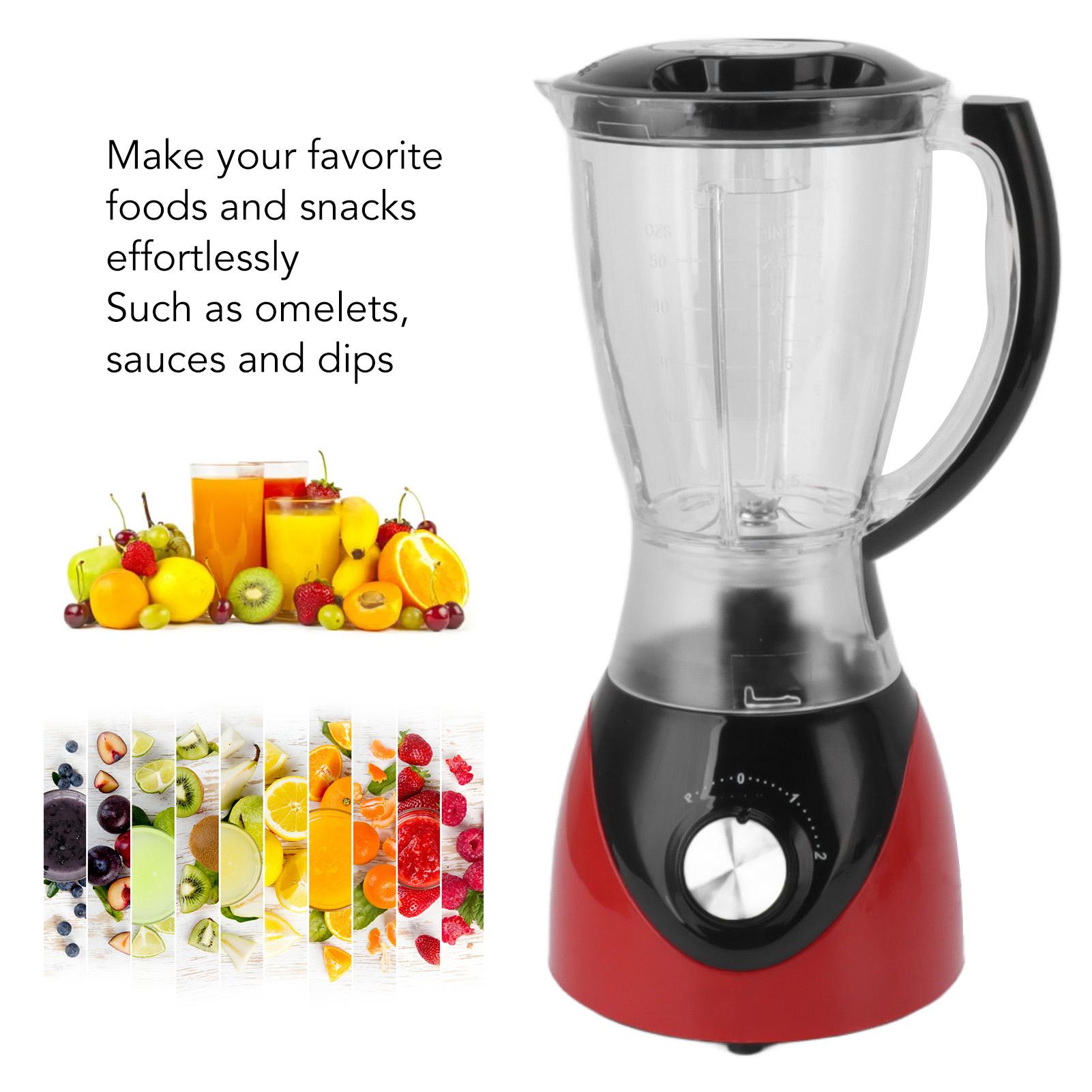 Vestidos Professionele blender 1500ML 300ML 304 roestvrijstalen messen Krachtige motor Tafelblender L