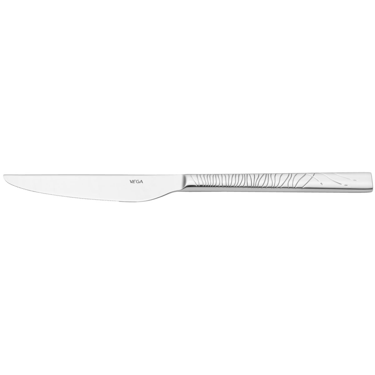 Vega Tafelmes Helsinki; 22.4 cm (L); zilver, Handvat zilver; 12 stuk / verpakking