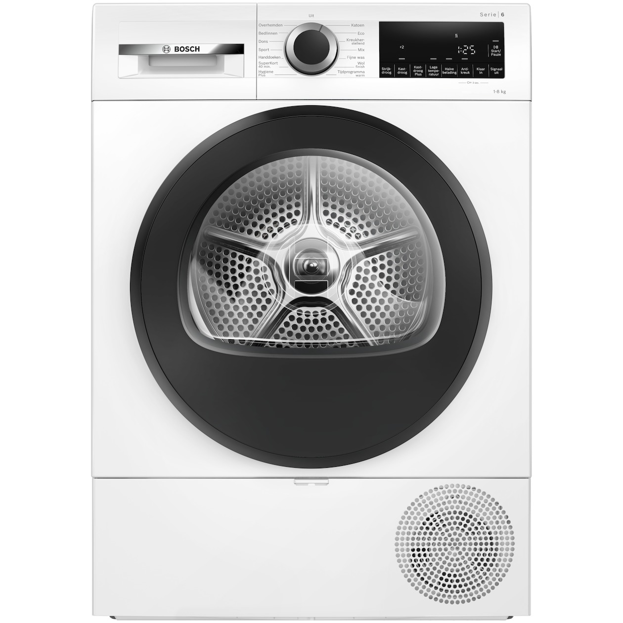 Bosch WQG133DANL Warmtepompdroger Wit