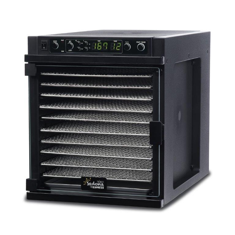 LalaShops Sedona Express Voedsel Droogoven - RVS optie - 11 bladen - SD-P6780 / 6280