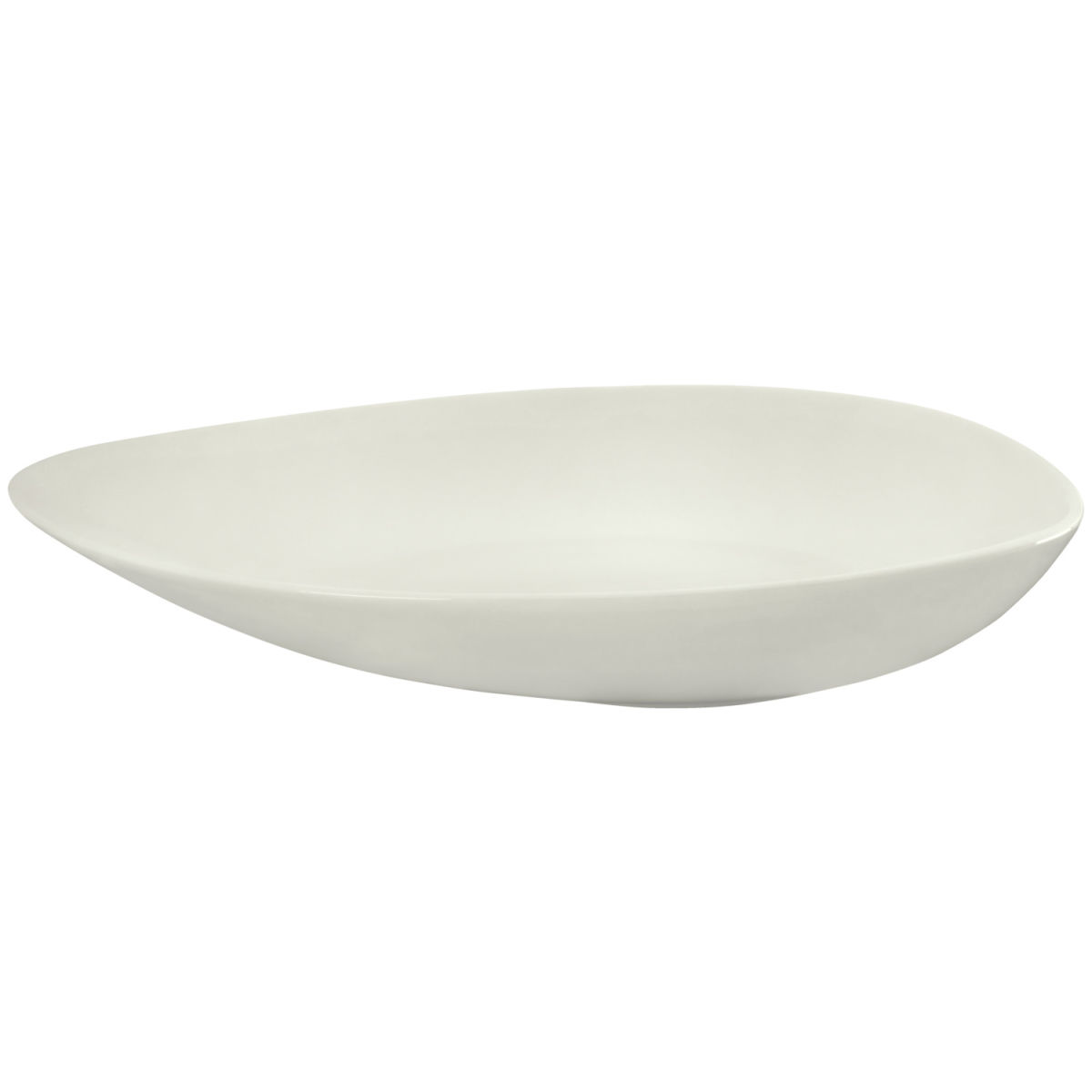 Vega Bord diep Opus organisch; 1070ml, 28x23.5x5 cm (LxBxH); ivoor; organisch; 6 stuk / verpakking
