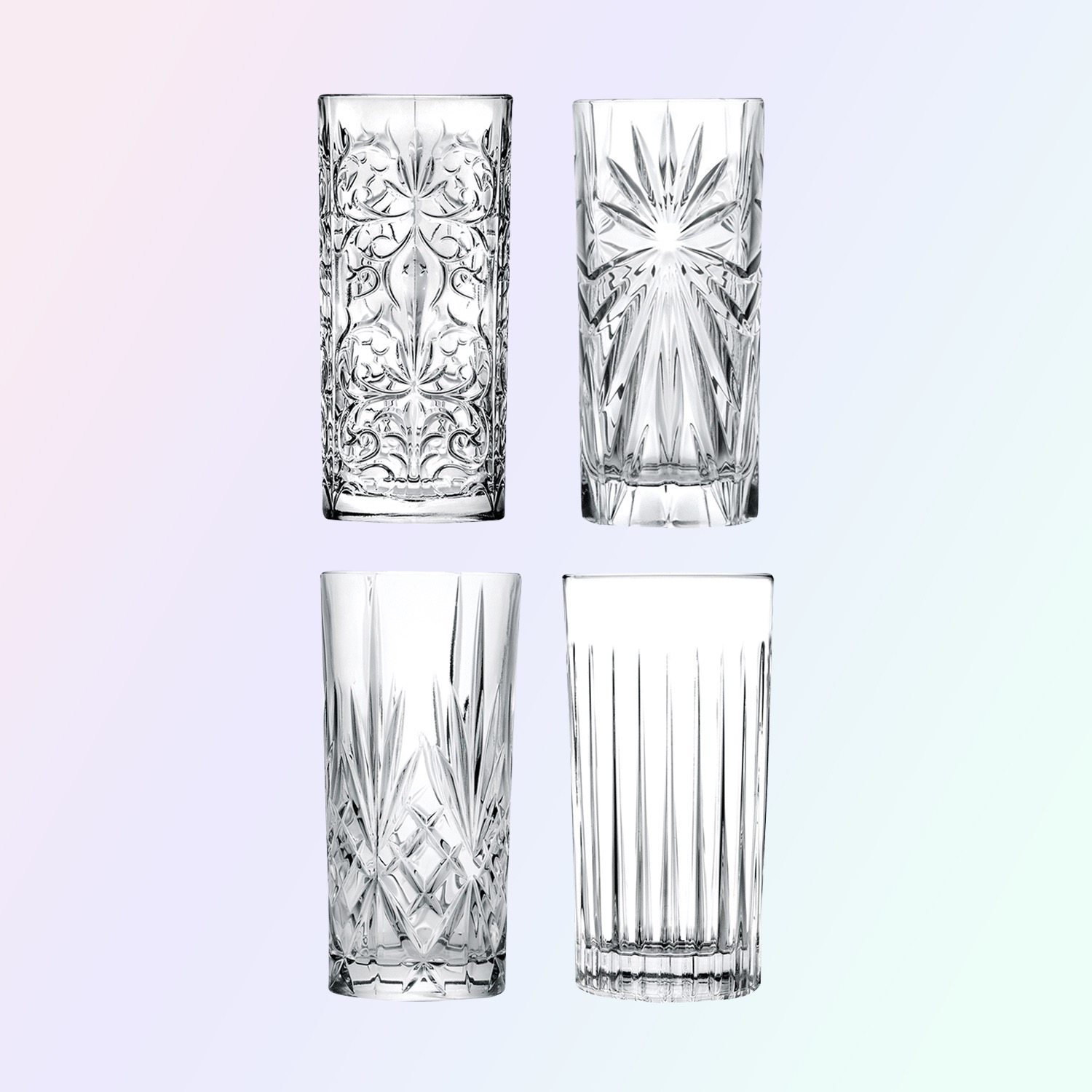 RCR Mixology Longdrinkglas 36 cl - 44 cl Assorti - Kristal