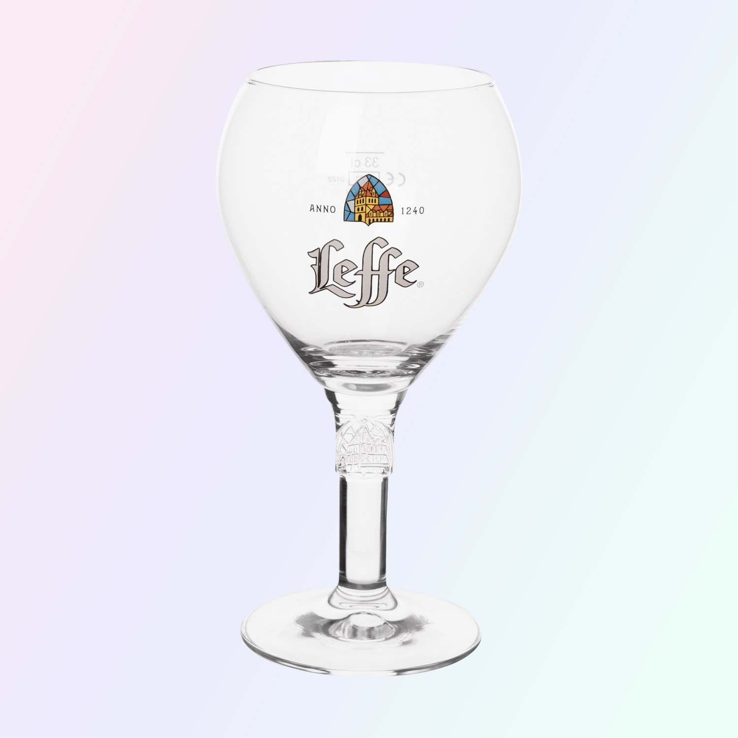 Belgian Beer Glasses Leffe Bierglas 33 Cl - Giftbox