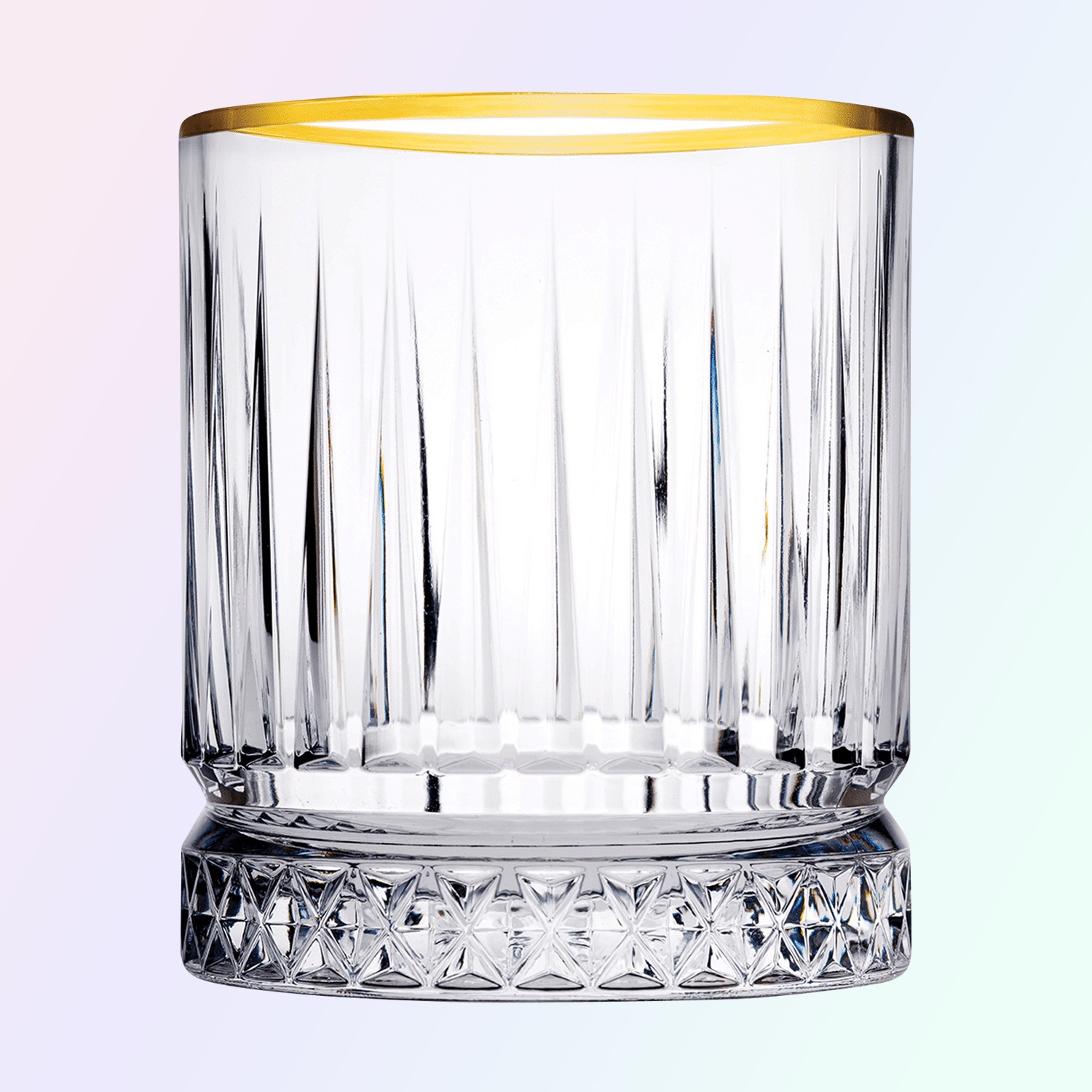 Pasabahce Elysia Tumbler 21 cl Gouden Rand - 4 Stuks