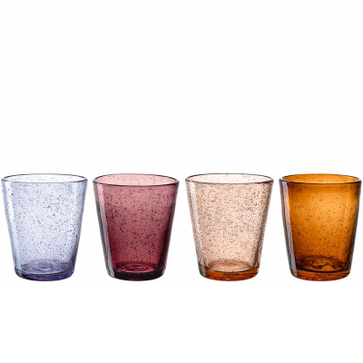 LEONARDO Glazenset Drinkglas BURANO, 330 ml, 4-stuks set (set)