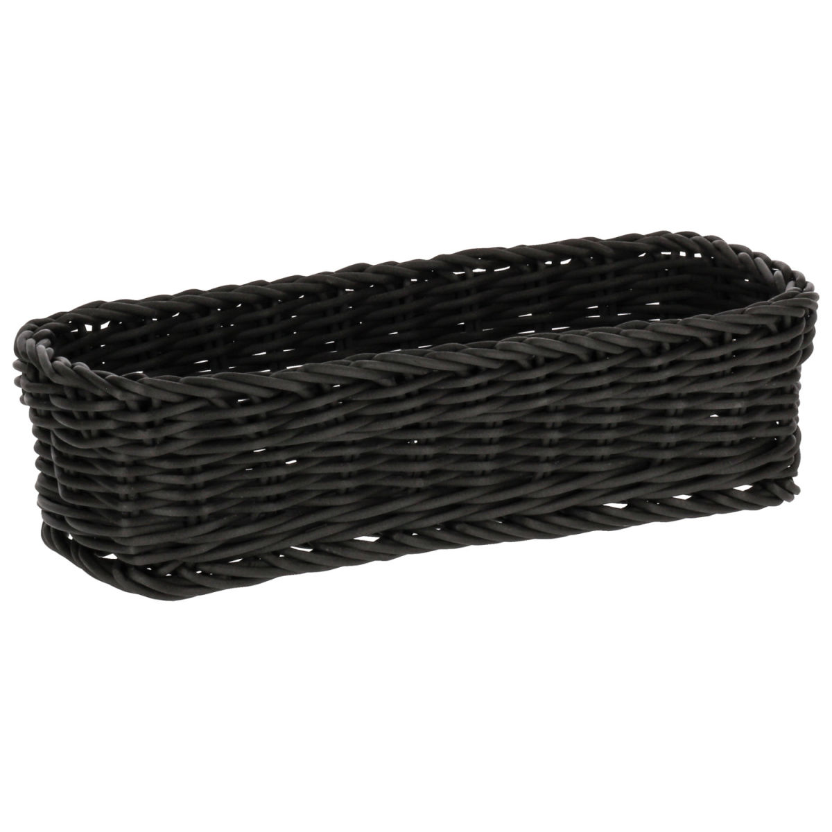 Vega Broodmandje Daria; 25x10x6 cm (LxBxH); zwart