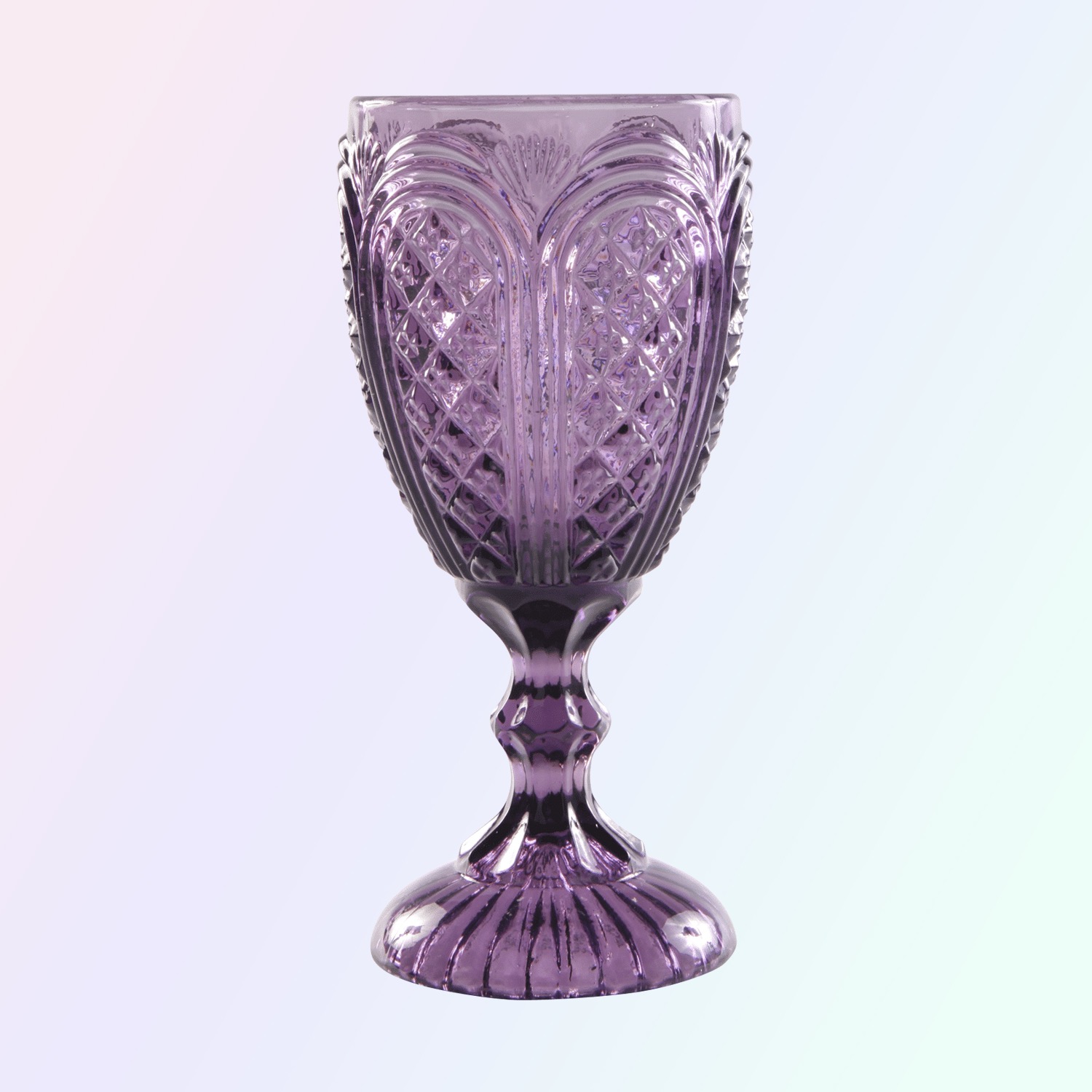 Fortessa Carousel Wijnglas 30,5 cl Paars - 6 Stuks - Glas