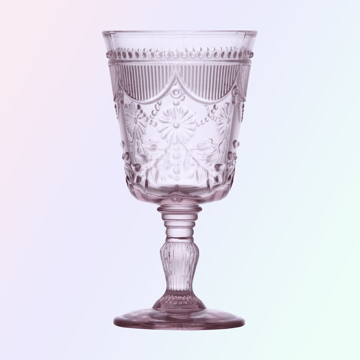 Fortessa Debutante Wijnglas 28 cl Roze - 6 Stuks - Glas