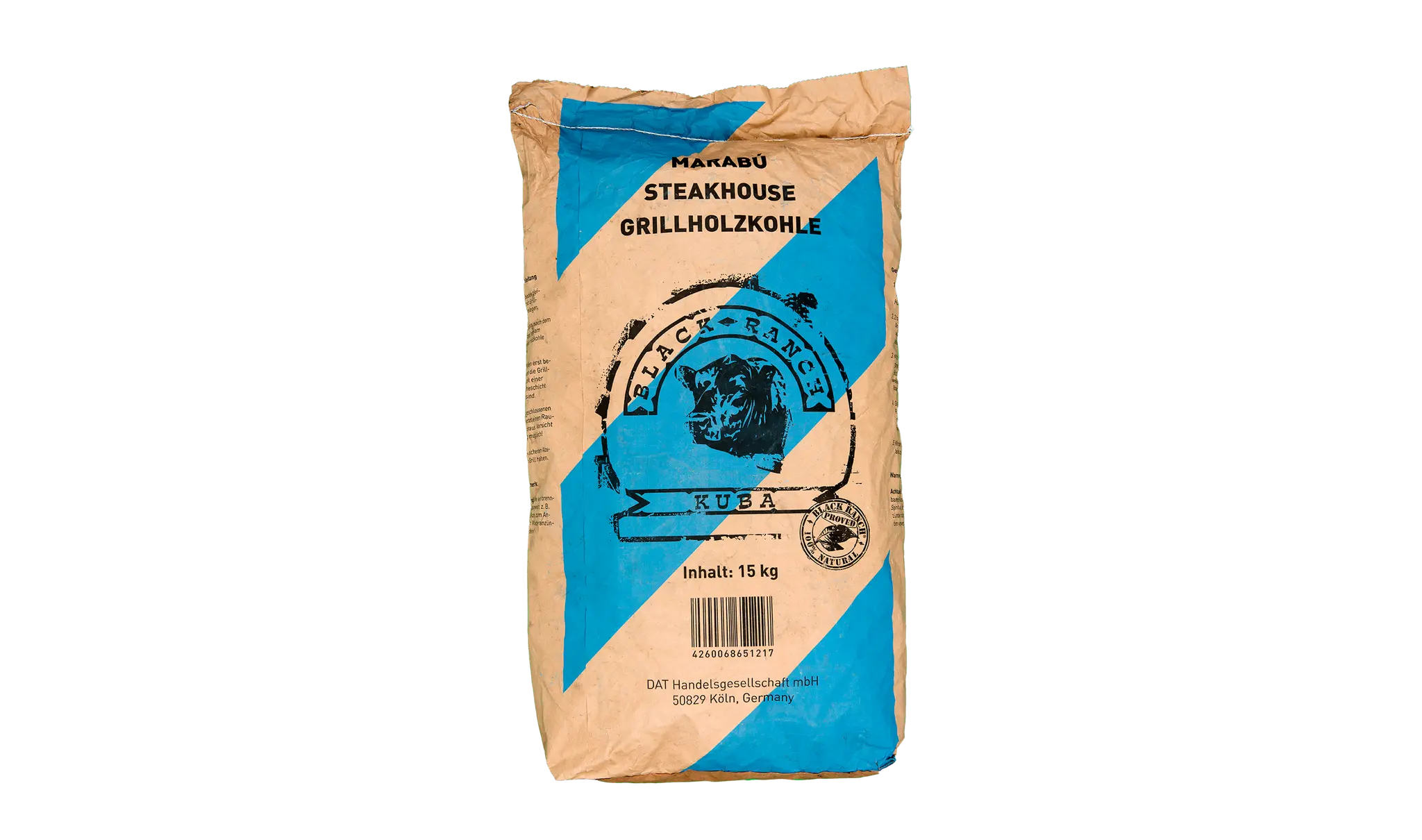 Black Ranch Marabu Houtskool 15kg