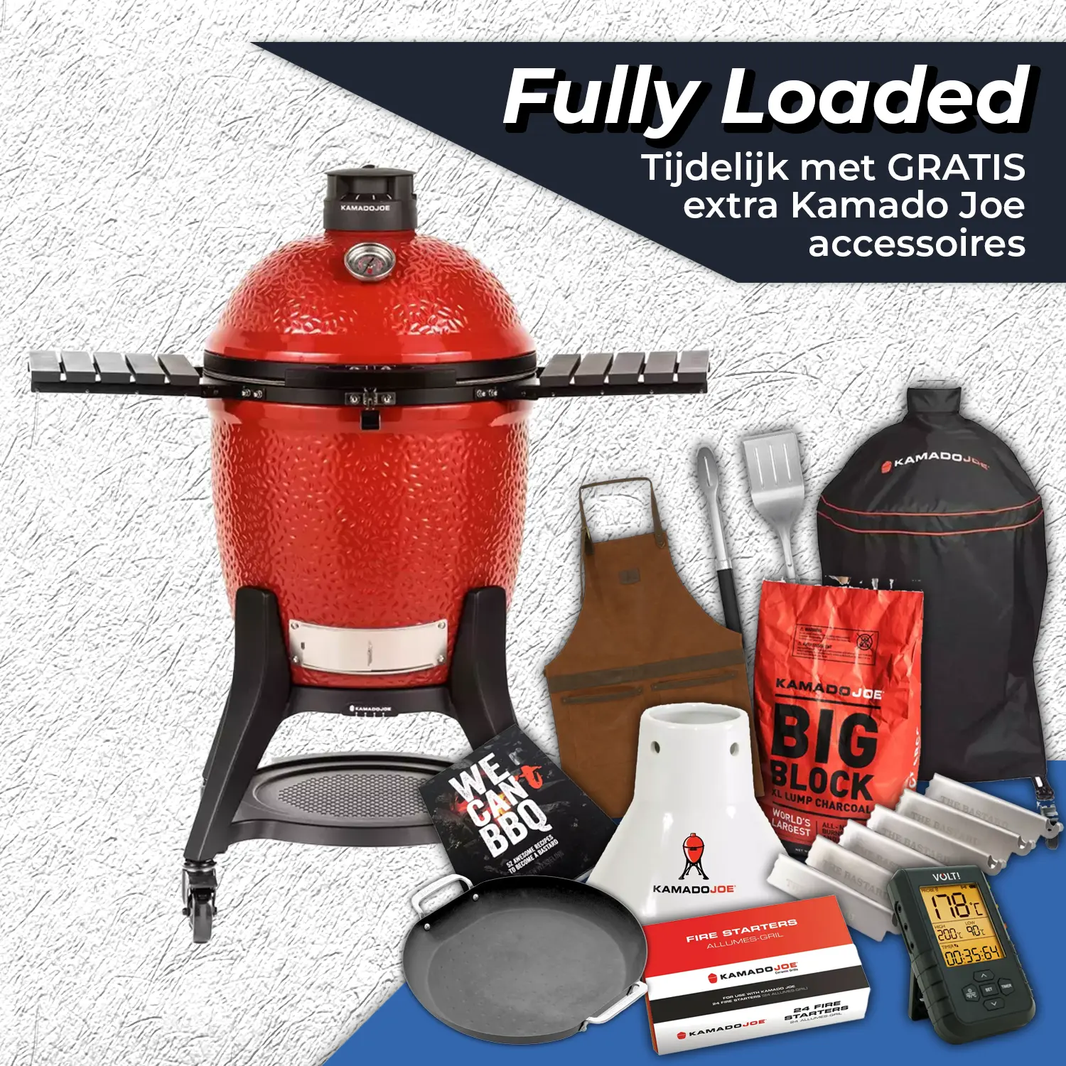Kamado Joe Classic III Fully Loaded