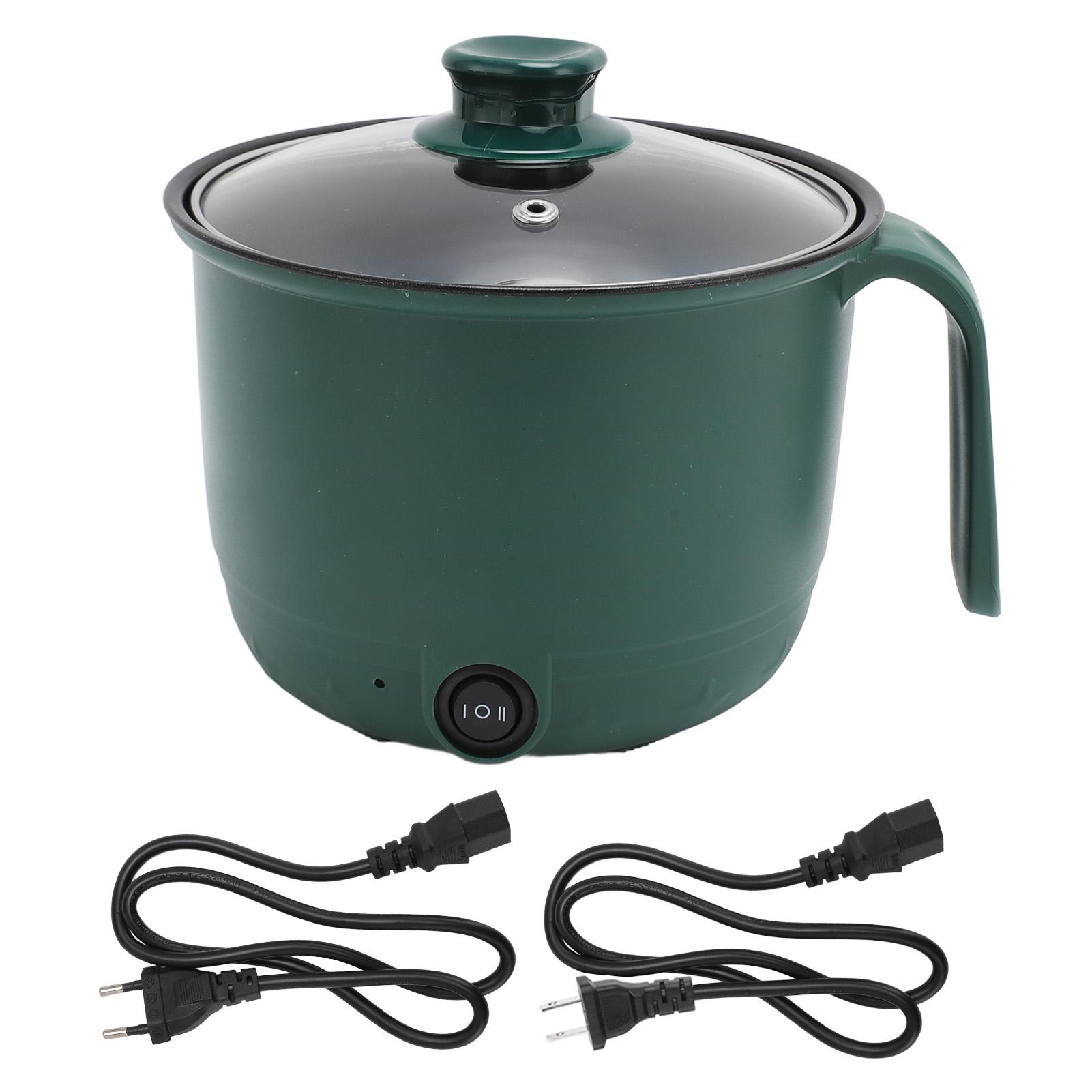 Refreshing Home 1.5L Elektrische Pot Non Stick Multifunctionele Elektrische Kookplaat 600W Draagbare Elektrische Kookpot voor O US Plug 110V