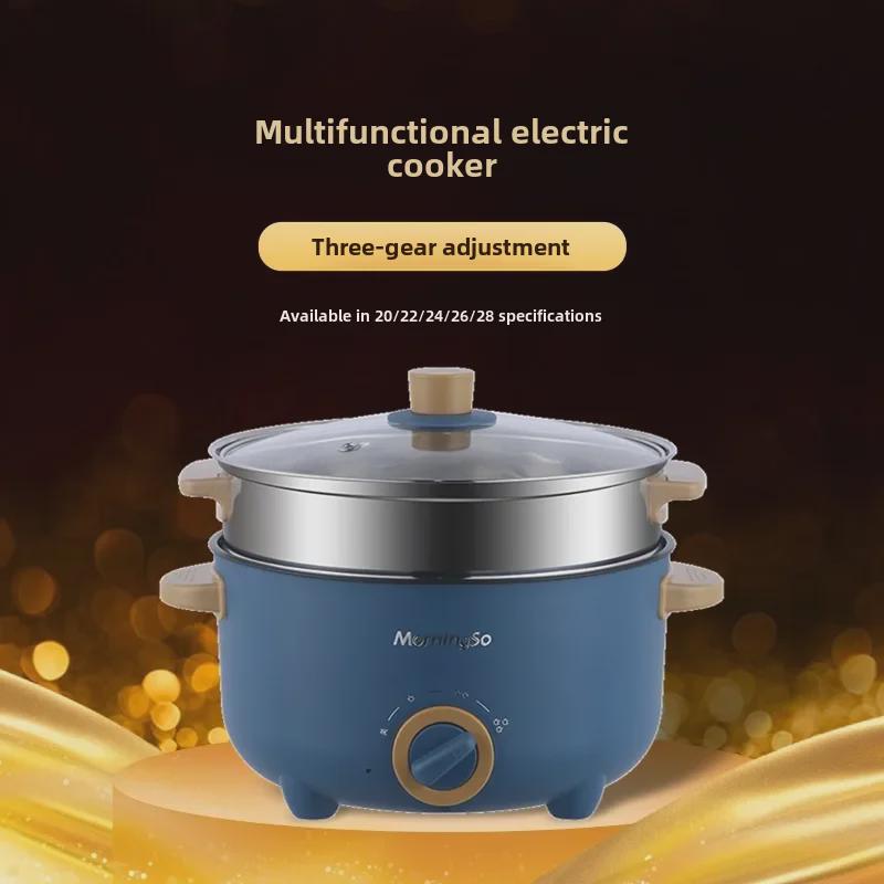 VantaGoods Multifunctionele mini elektrische kookpot - Alles-in-één hotpot voor solo koken 20 cm