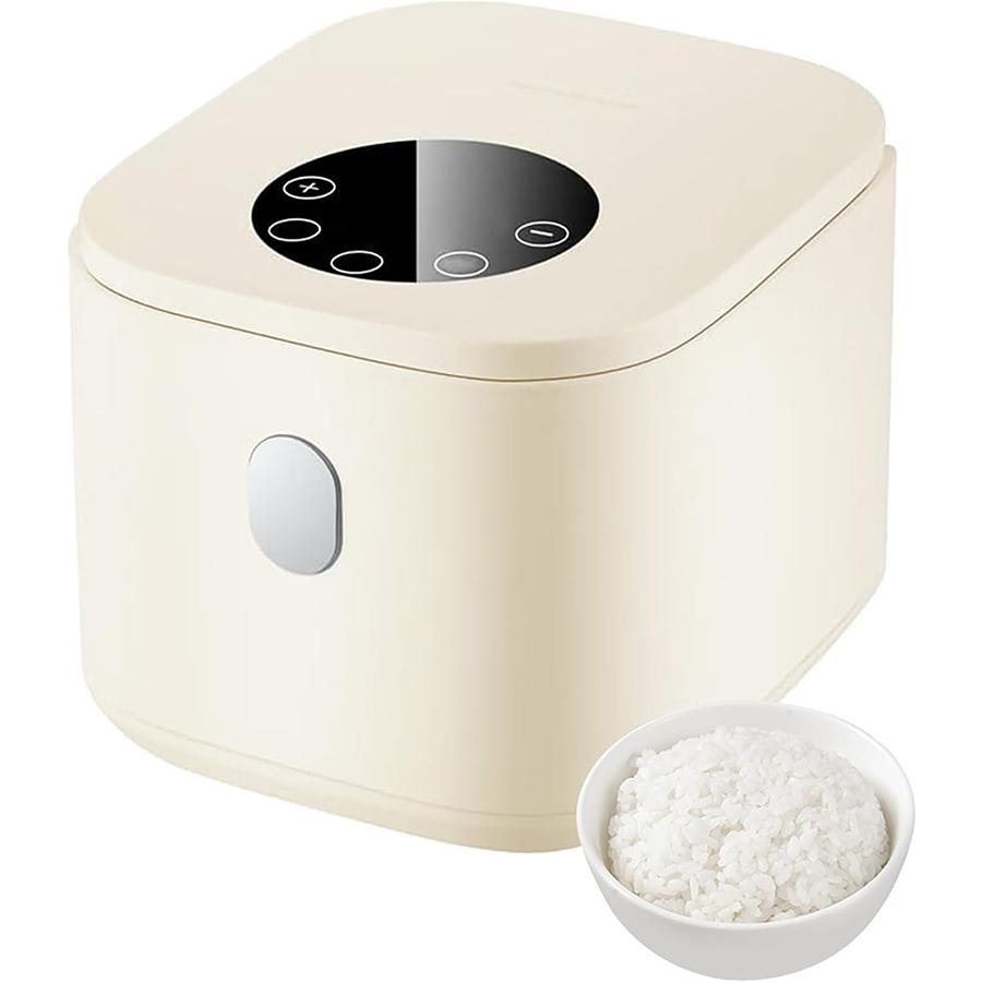 Refreshing Home Digitale elektrische rijstkoker, 2,5L grote capaciteit 8 in 1 multifunctionele koker met automatische uitschakeling en 24-uurs timervertraging en warmhoudfunctie UK Plug