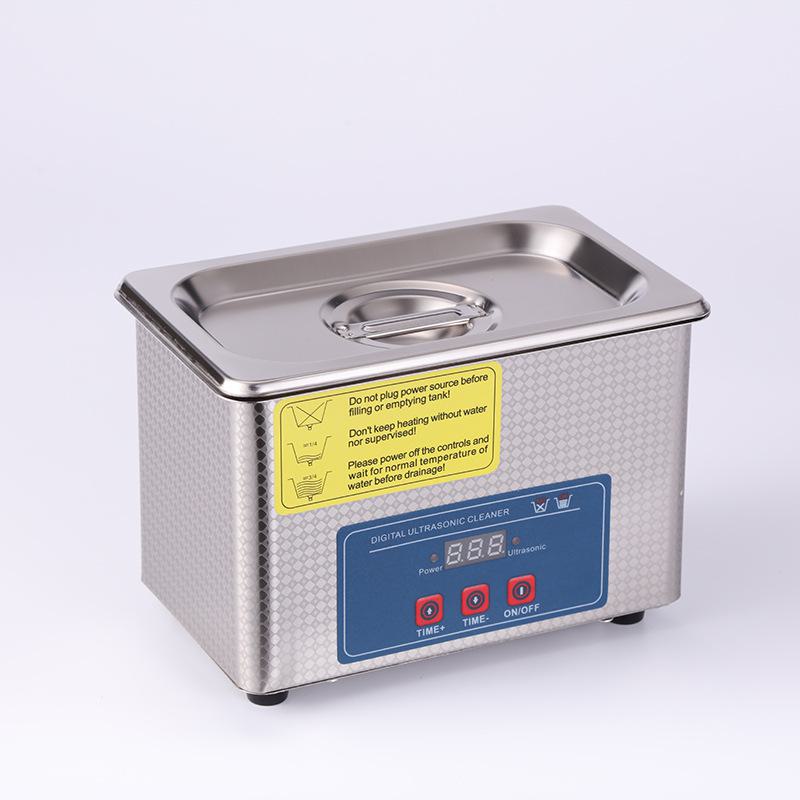 Fanciful Spot Ultrasoon sieraden- en hardwarereiniger: Kleine, gebruiksvriendelijke machine voor goud, zilver en glazen. P30-108D