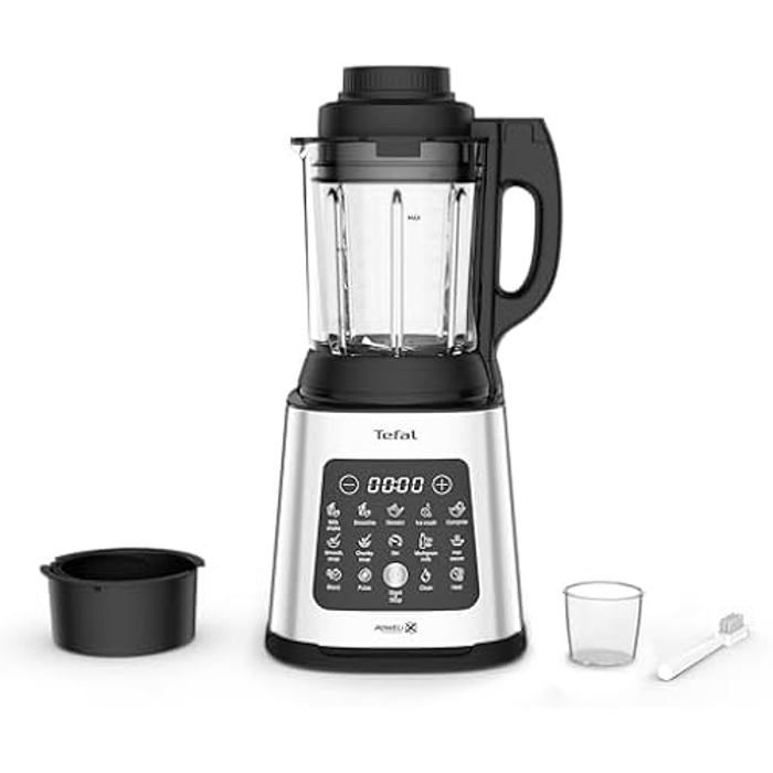 ARBORESCENCE Blender - TEFAL - Perfectmix Cook BL83SD - 1400 W - 10 programmes automatiques - Panier vapeur