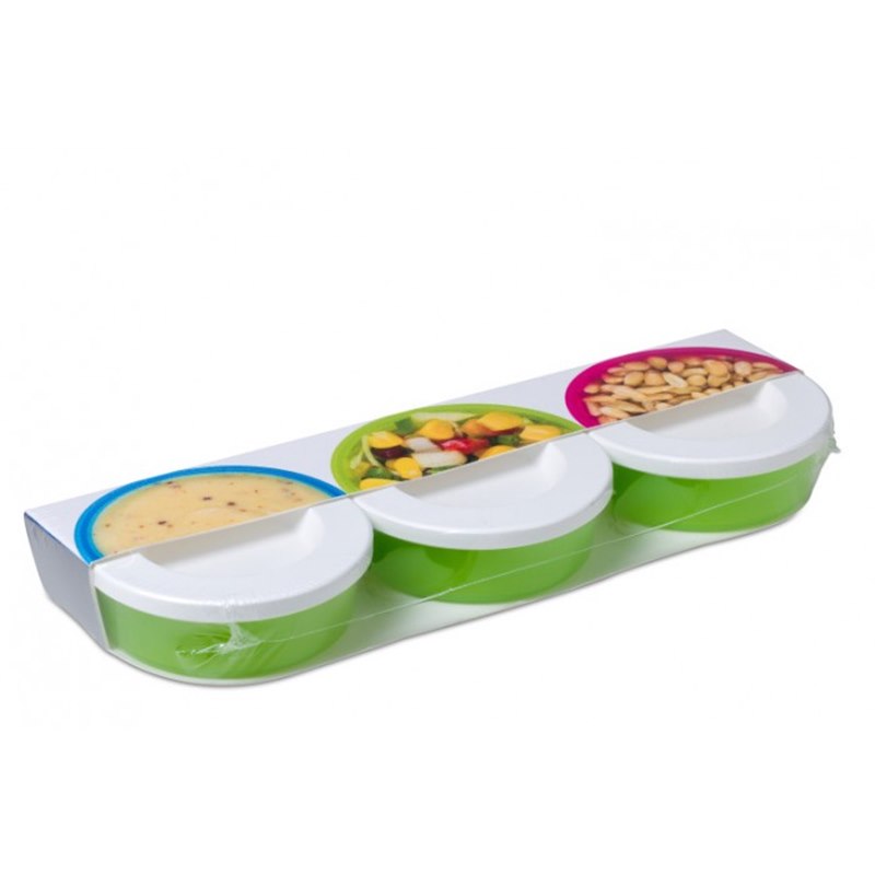 Mepal Mini box to go Lime set/3
