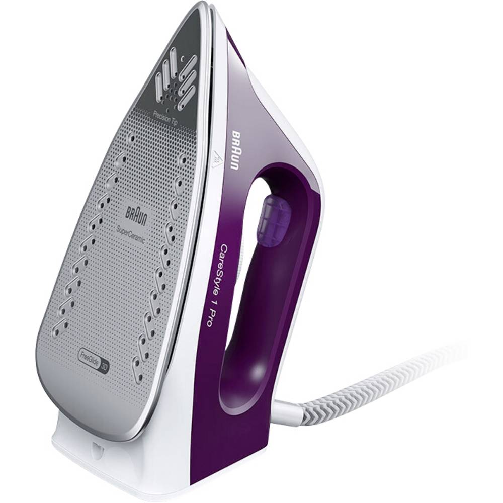 Braun IS 1514 VI 0128807002 Stoomstrijkstation 2200 W Wit, Lila