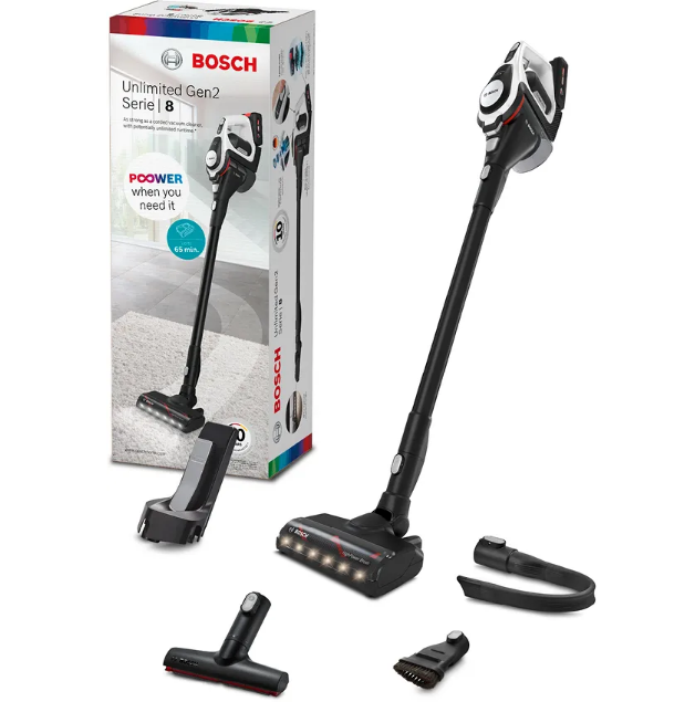 Bosch BBS8214 Serie 8 steelstofzuiger Unlimited Gen2