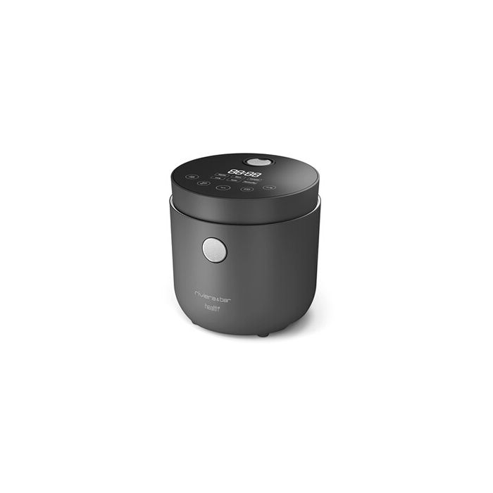 ARBORESCENCE Cuiseur à riz Low Sugar RIVIERA&BAR QCR370 - Capacité 4 personnes - 500W - Revêtement antiadhésif sans PFOA