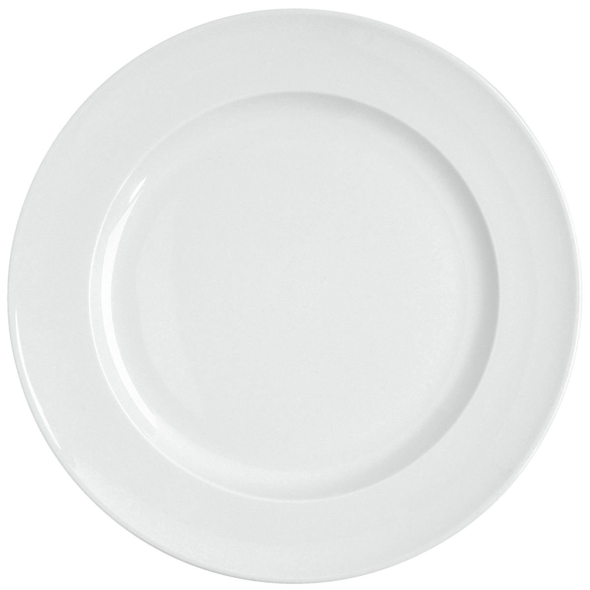 PULSIVA Plat bord Strasbourg; 16 cm (Ø); wit; rond; 6 stuk / verpakking