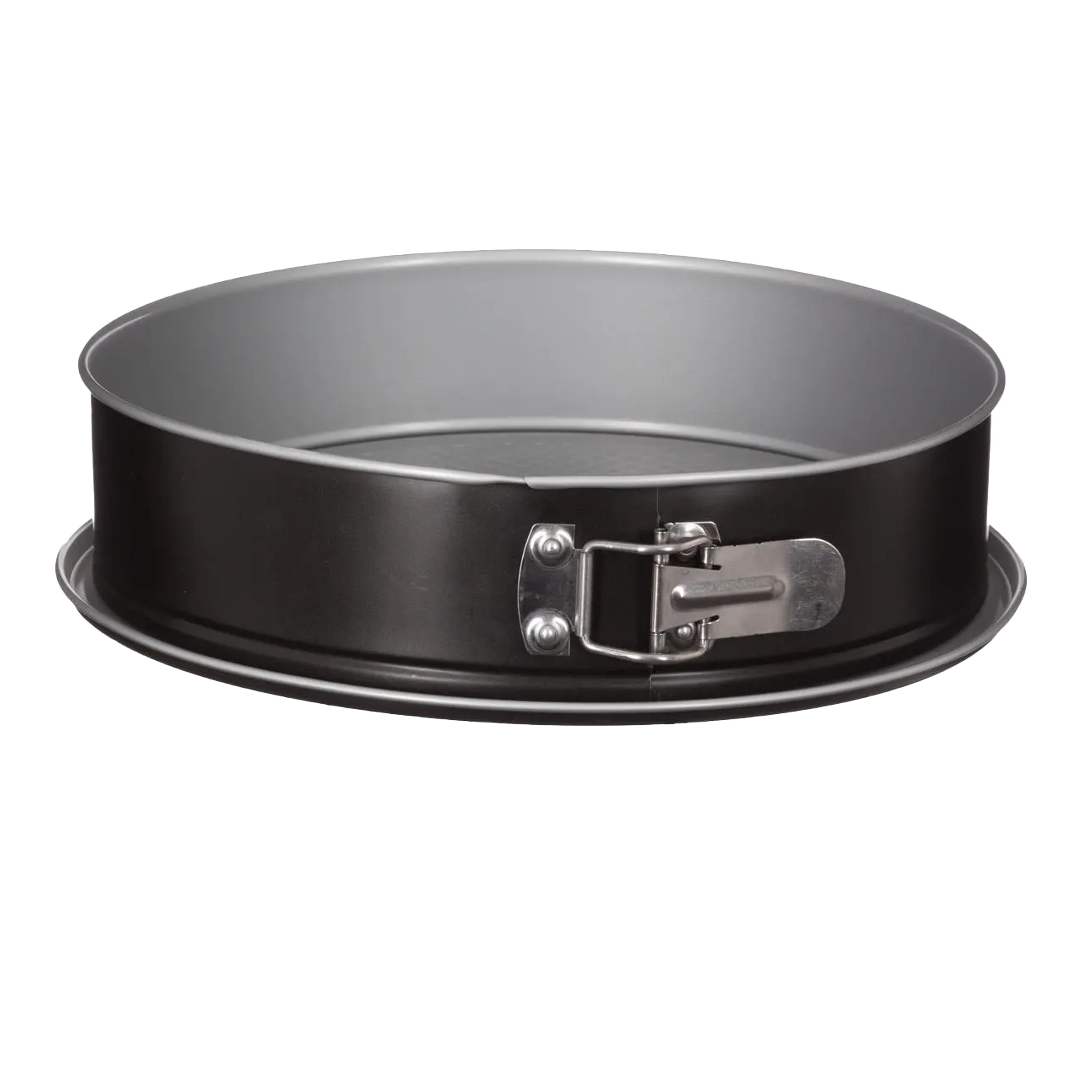 5five Taarten bakvorm/springvorm - metaal - zwart - 28 cm - rond -